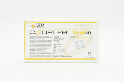 Gem GEM2754/I Synovis Microvascular Anastomotic Coupler Device 3.0mm (x)